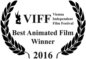 Best Animation: 1st Vienna Independent Film Festival VIFF 2016, Vienna, Austria